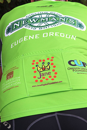 Jane Higdon Foundation jersey